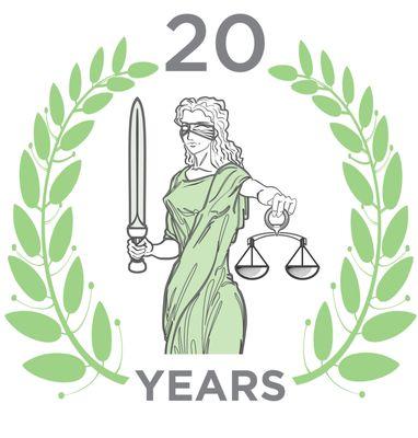 20 Years Practicing Law in New York and Connecticut.