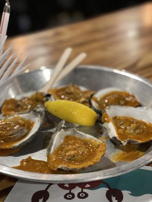 Steamed Oysters