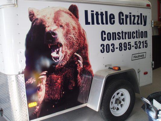 vehicle graphics, racecars, trailers