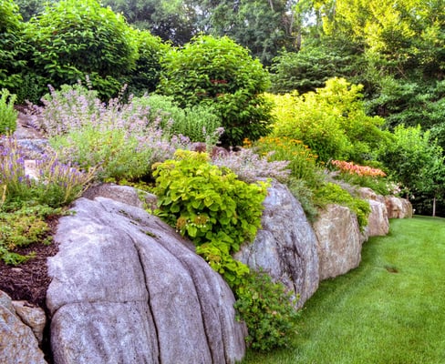 Gorgeous garden borders create the perfect backdrop to your beautifully designed & maintained property.