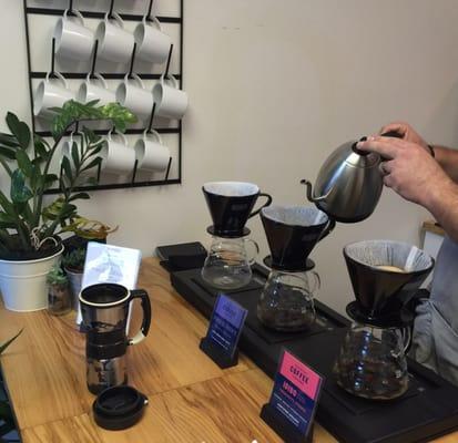 Great pour overs!