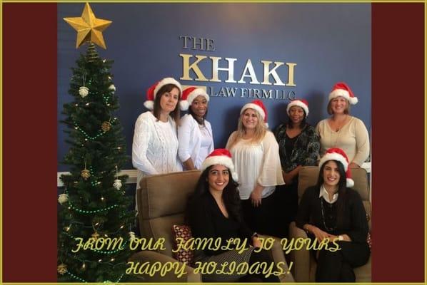 The Khaki Law FIrm Holiday Party 2015