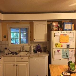 Kitchen before remodel