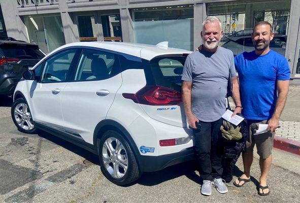 Happy customers at Oakland Chevrolet.