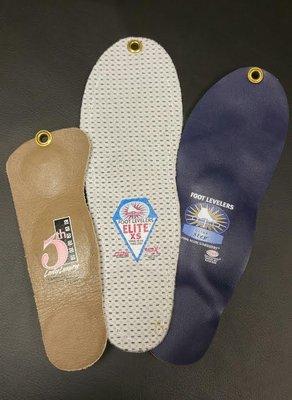 We can fit our patients with custom foot orthotics.