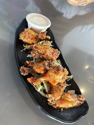 Fried Asian Wings