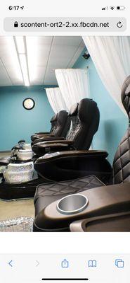 Enjoy one of our pedicures at our Centre location!