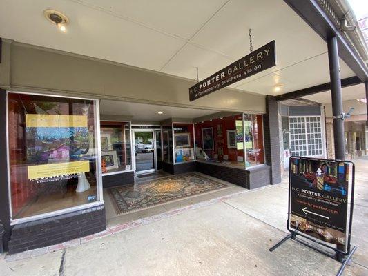 Entrance to the H.C. Porter Gallery