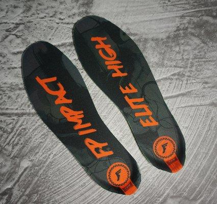 FootPrint Impact insoles for maximum protection against high impacts