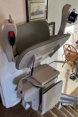 Installed Stairlift chair