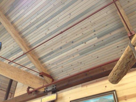 Blue Pine T&G Ceiling