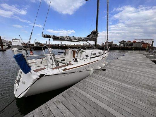 One of our training boats