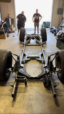 Full body drop chassis