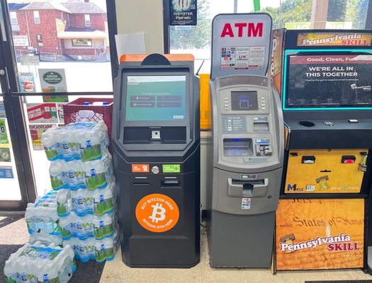 Bitcoin atm at new ringgold market. Allows you to buy or sell BTC