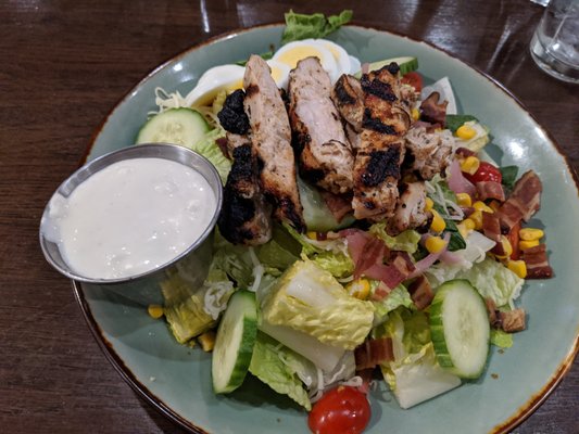 Cobb salad with chicken at the Marble City Kitchen, Hilton Knoxville