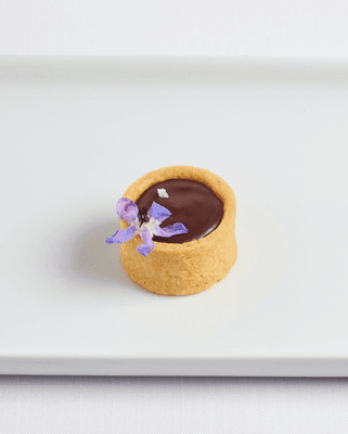 Mini Dessert: Salted Caramel Chocolate Tart