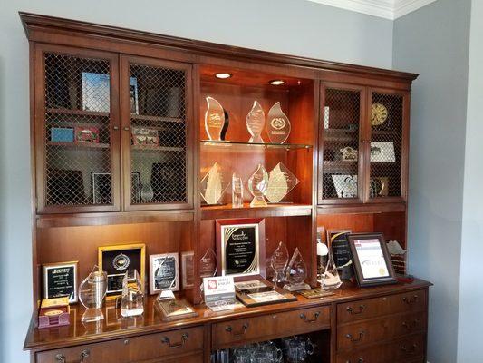 D&H dealer awards display