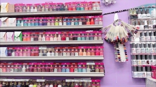 Nice variety nail display