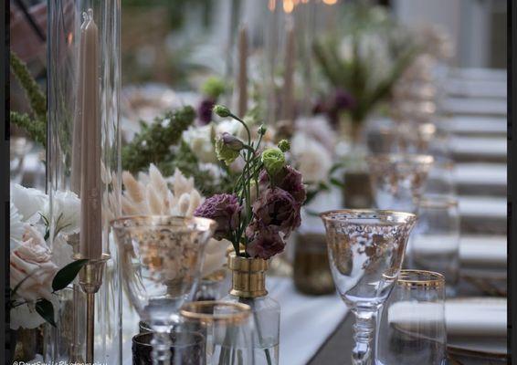 Tablesetting engagement party