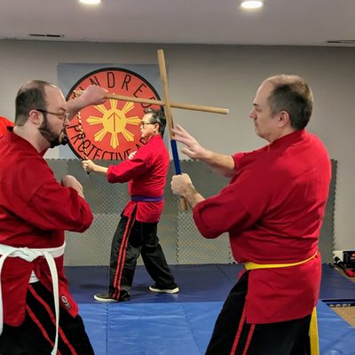 Block check counter in Adult Presas Arnis class