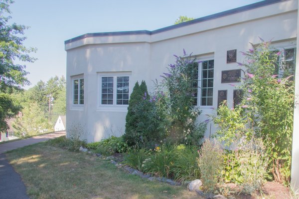 South side gardens in summer