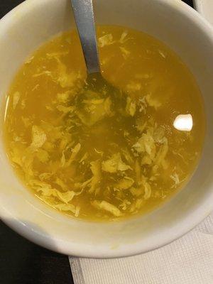 Egg drop soup