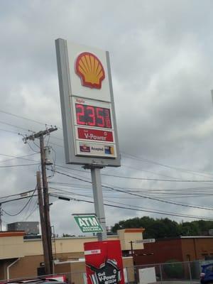 Walpole Shell -- 745 Main Street / Route 1A, Walpole                  Sign