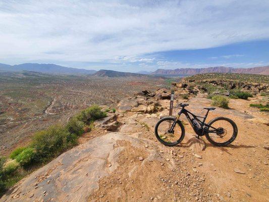 Barrel Roll trail in St. George, UT!