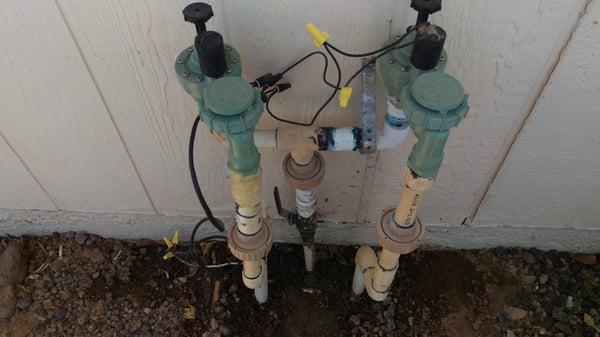 This homeowner who hired us said these valves were supposed to installed so they wouldn't leak. This is what she got.