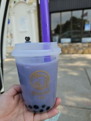 Taro bubble tea