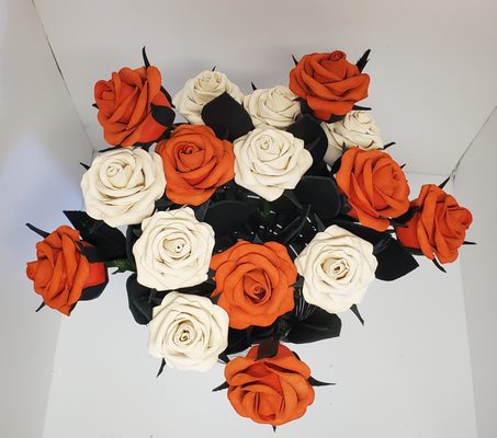 Leather Roses by Dee