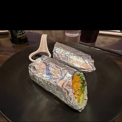 Vegetarian Sushi Burrito!