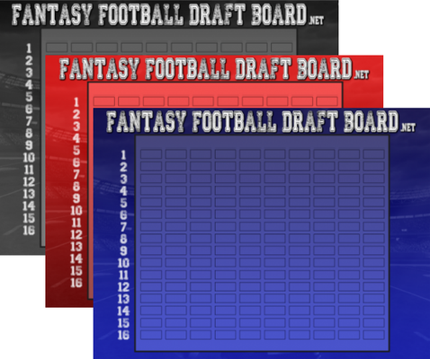 360 Fantasy Football Draft Boards