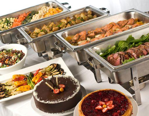 Buffet Set Up For A Company Event
 Private catering
 Private events
 Wedding Caterings
 Bachelor &
 Bachelorette Parties
 Corporate events