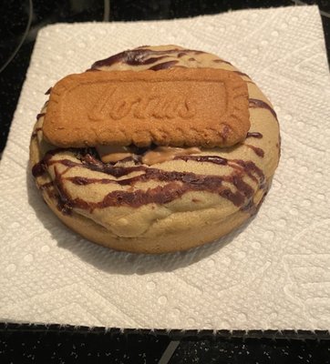 The Goods cookie. Follow the directions and microwave for 15 seconds!