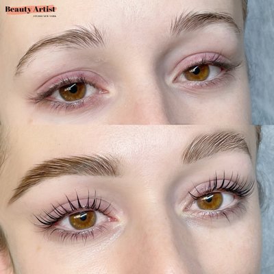 Ultimate Blow-out Combo
Glue-Free Keratin Lash Lift, Tint, Brow lamination & Tint (Free Brow Shaping Included)