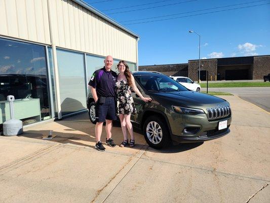 Meet Olive, my Jeep Cherokee 2019!