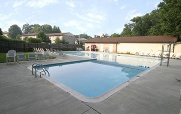 Swim in our large swimming pool during the summer months!