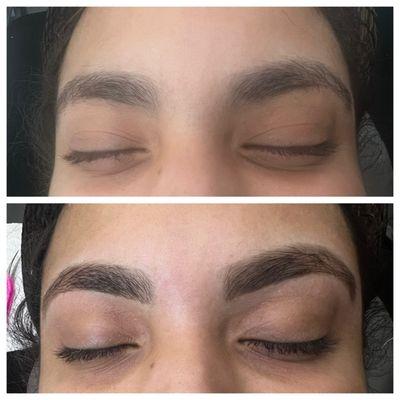 Brow wax & tint