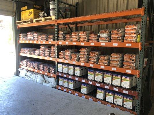 Many Grouts to choose from!!