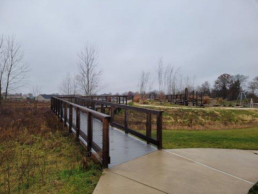 Bridges near ponds