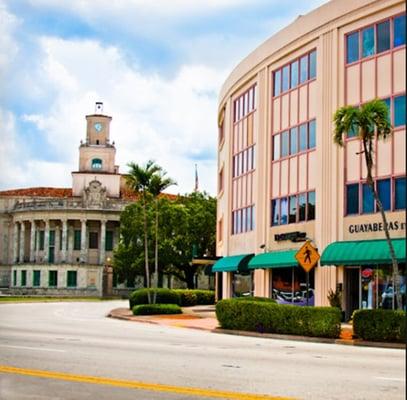 Our office is conveniently located at the intersection of Miracle Mile and Le Jeune Rd. across from Coral Gables City Hall.