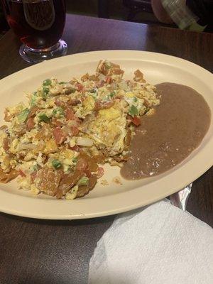 Migas a la Mexicana