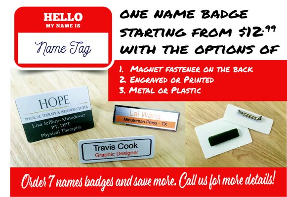 Name Badges