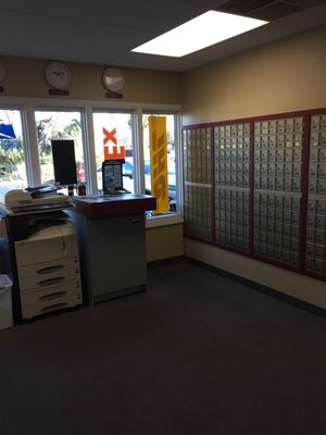 Mailboxes and copier