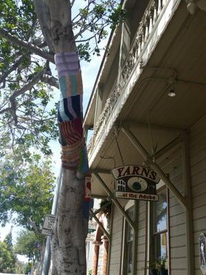 Yarn Bomb