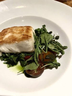 Dive: (Roasted Halibut+Pistou)