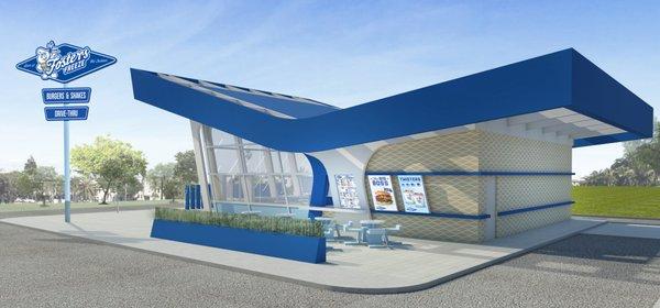 Fosters Freeze Exterior Design