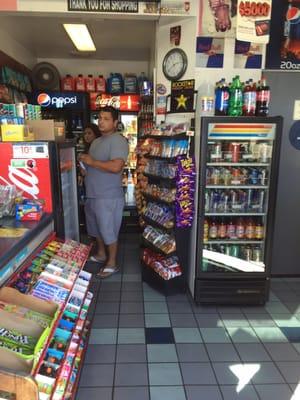 Fully Stocked Snack store with LOTTO