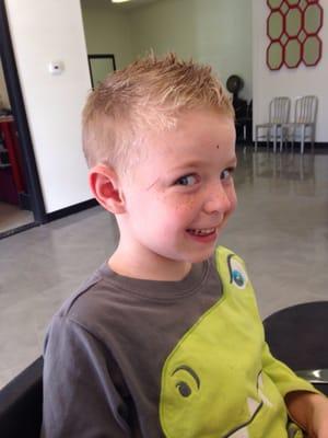 Kid haircuts are the funnest!